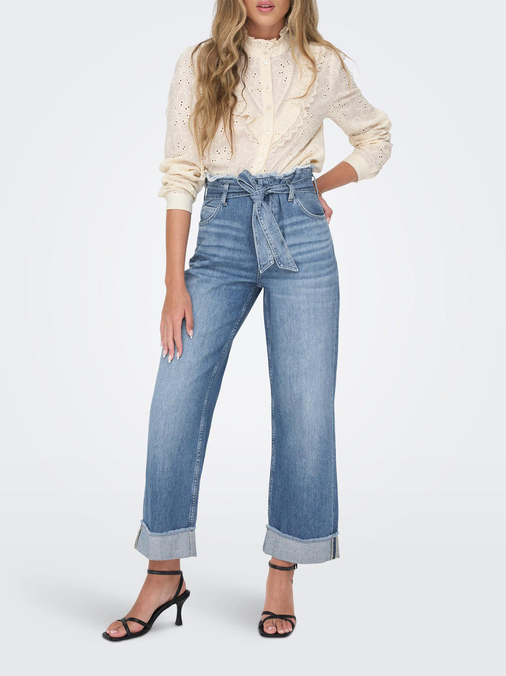 Jeans a Zampa Only da Donna - Denim