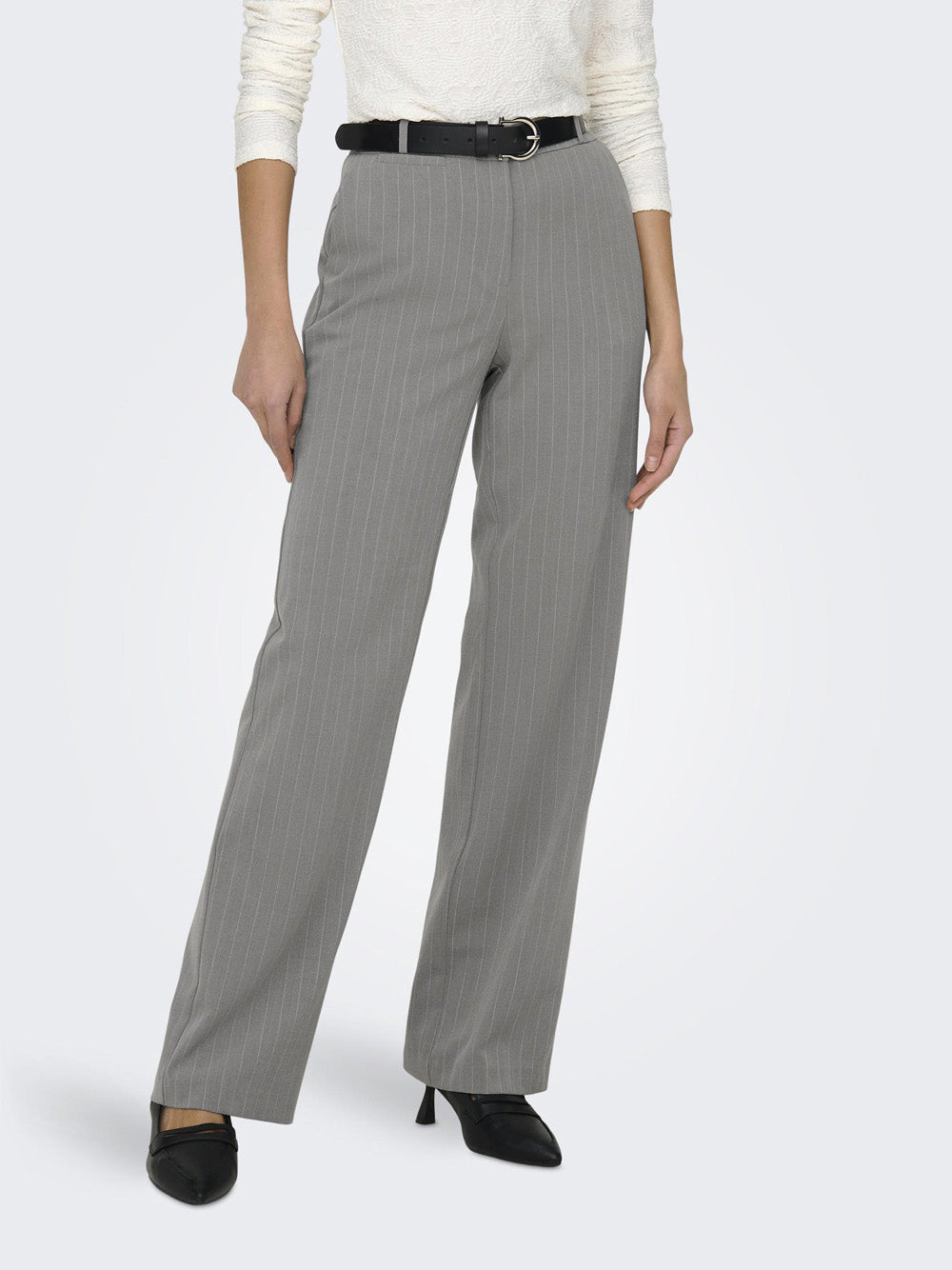 Pantalone Straight Only da Donna - Grigio