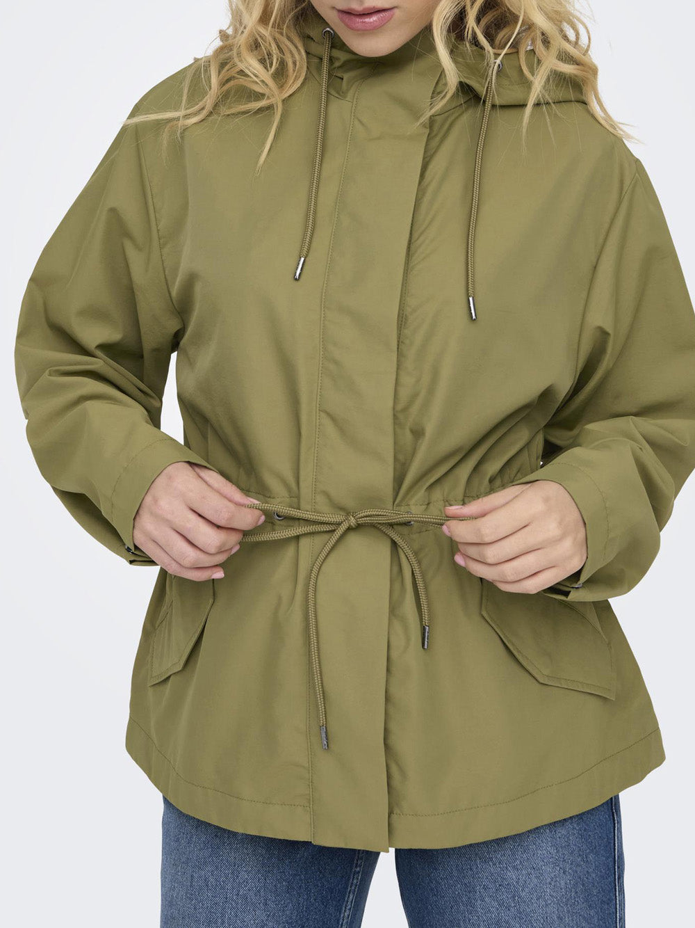 Parka Only da Donna - Verde