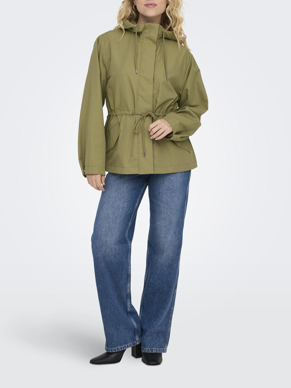 Parka Only da Donna - Verde