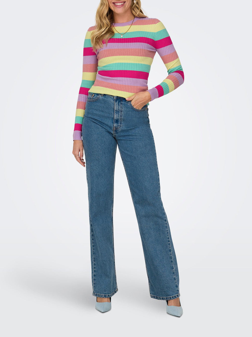 Pullover Only da Donna - Multicolore