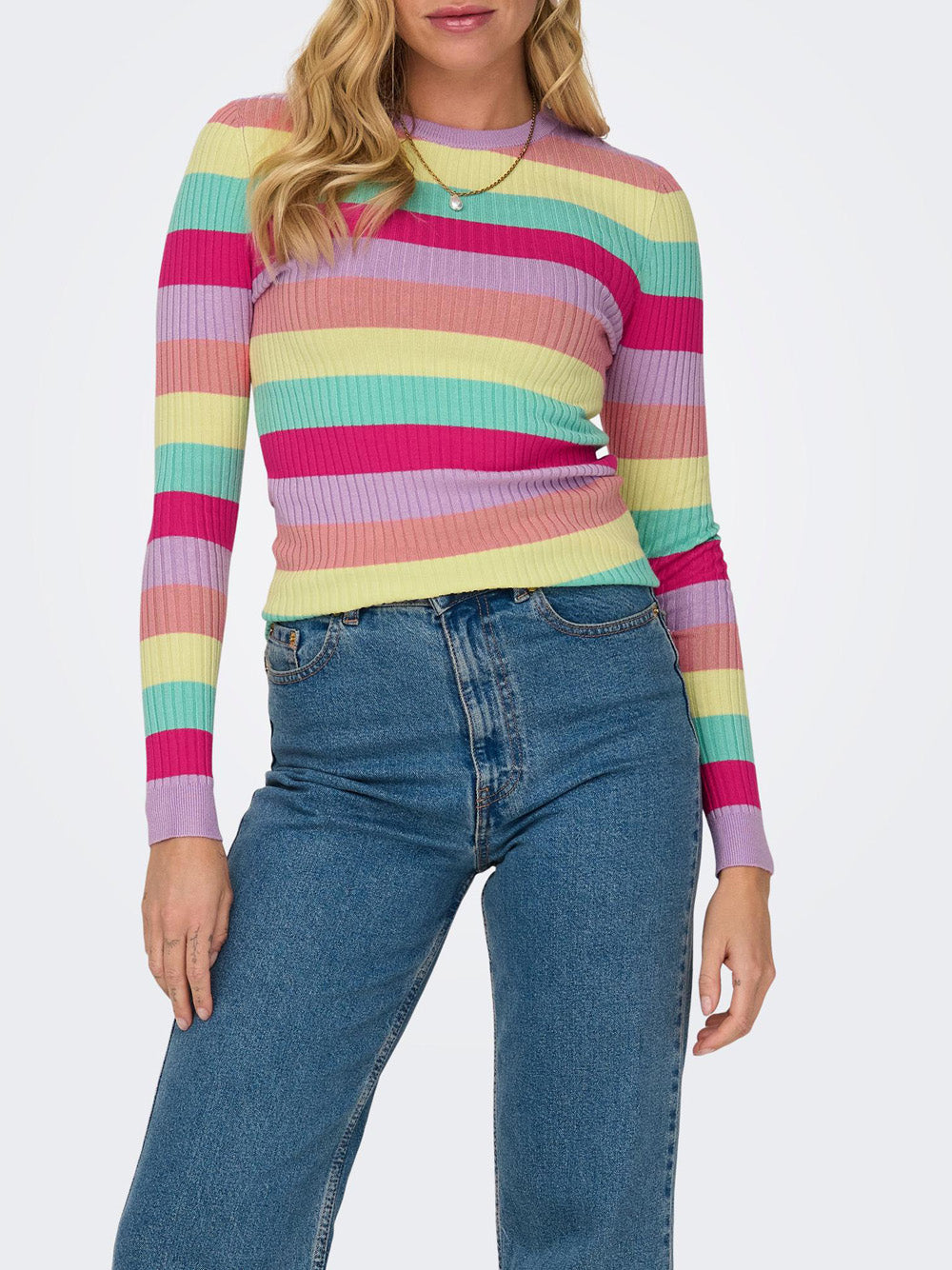 Pullover Only da Donna - Multicolore