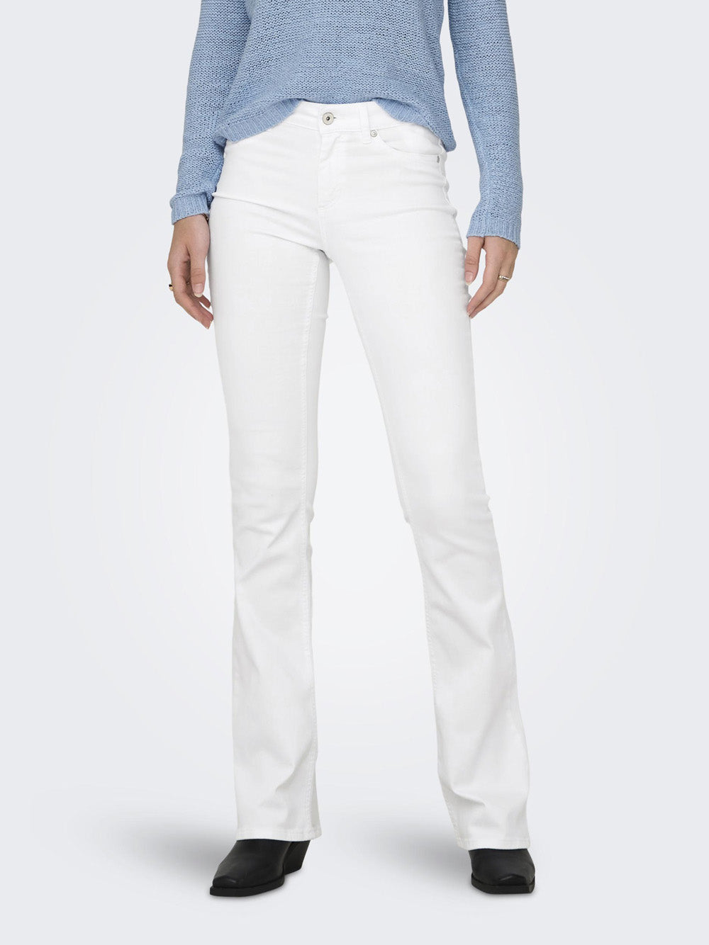 Jeans Bootcut Only da Donna - Bianco