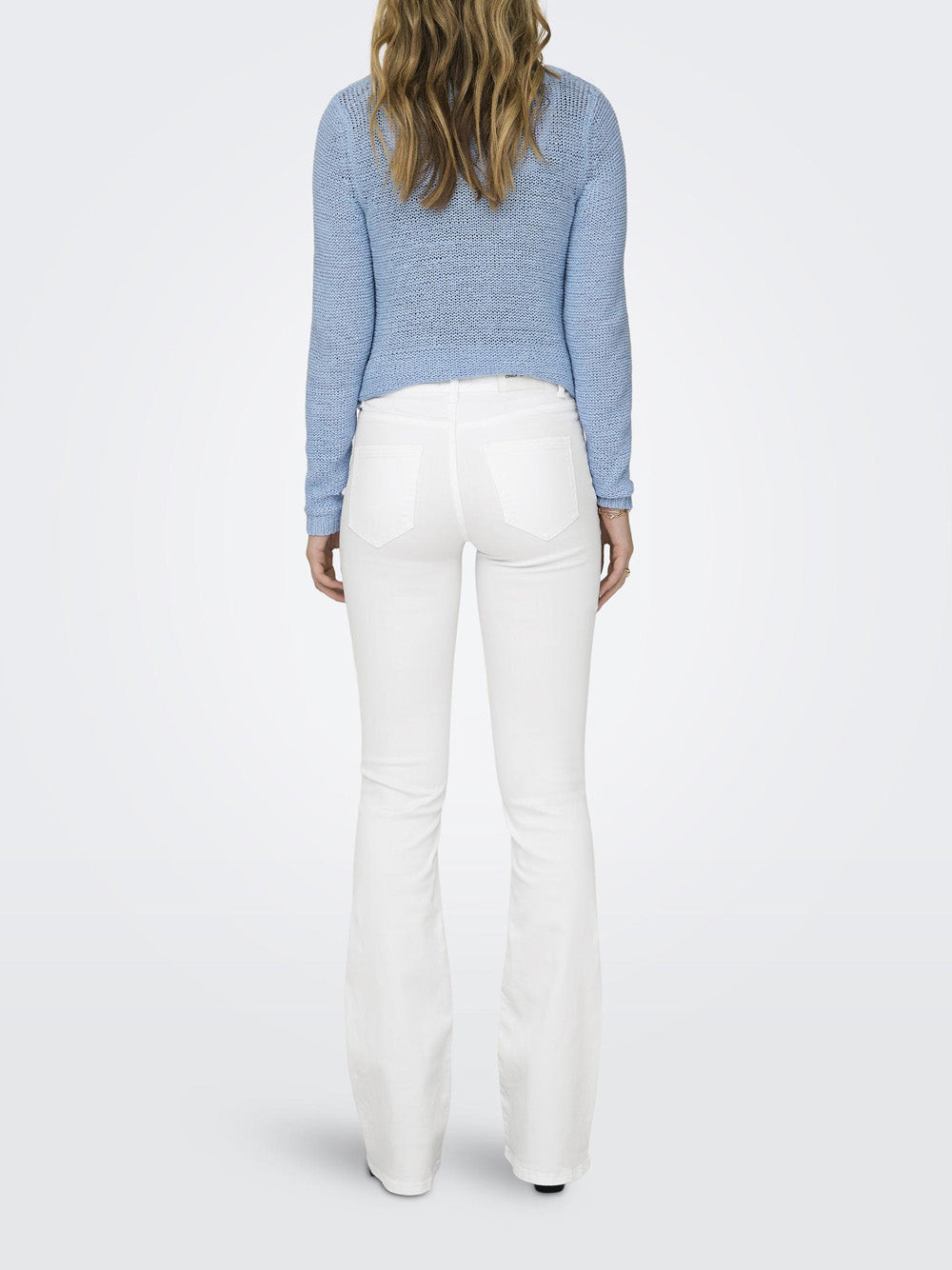 Jeans Bootcut Only da Donna - Bianco