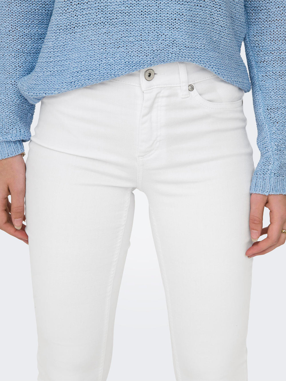 Jeans Bootcut Only da Donna - Bianco