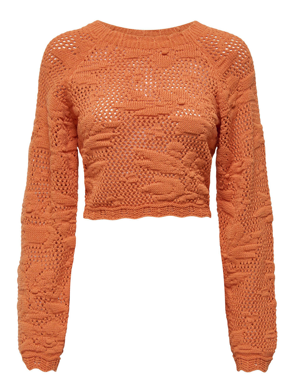 Pullover Only da Donna - Arancione