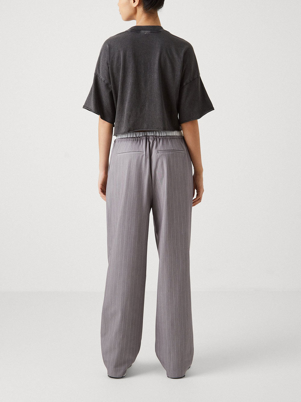 Pantalone Straight Only da Donna - Grigio