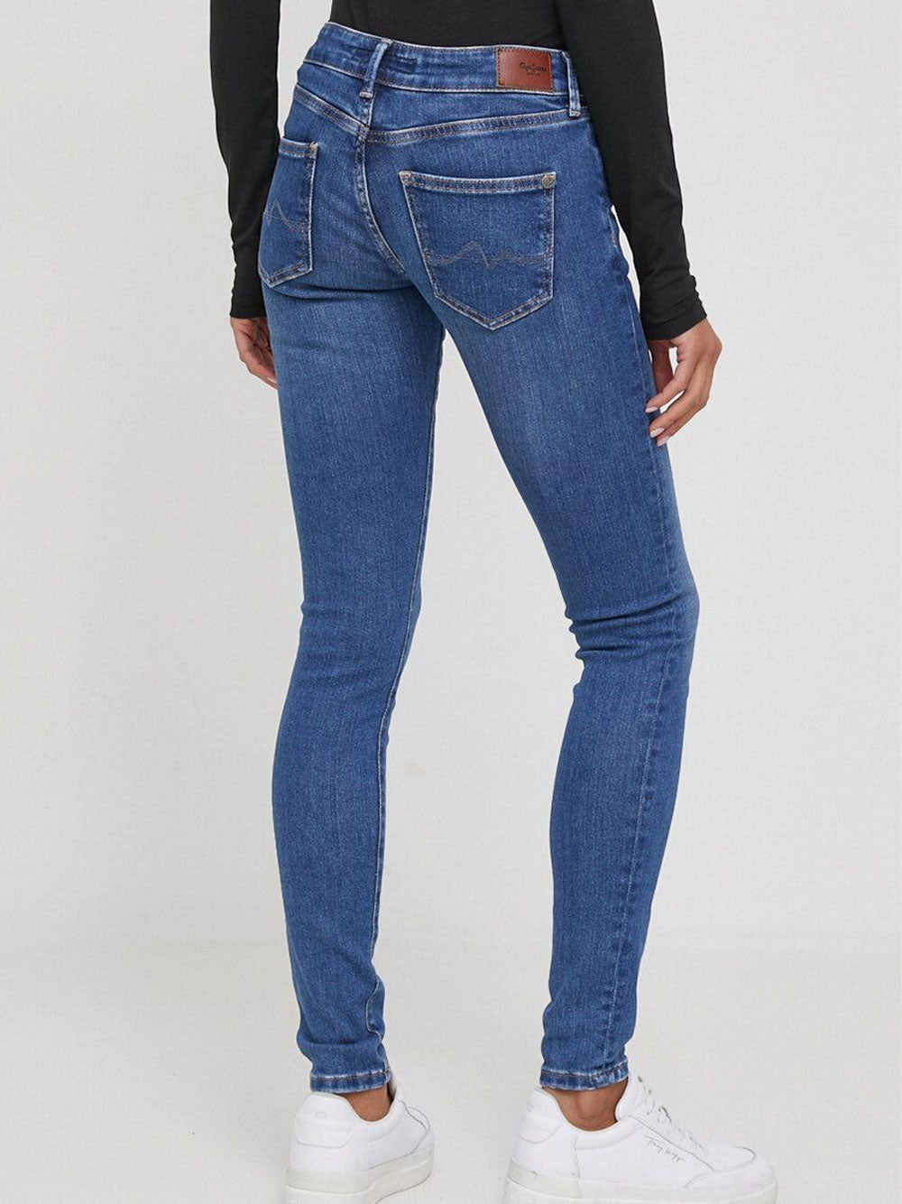 Jeans Skinny Pepe Jeans da Donna - Denim