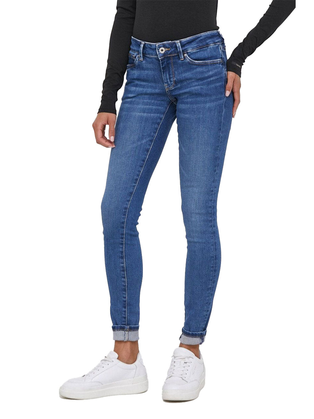 Jeans Skinny Pepe Jeans da Donna - Denim