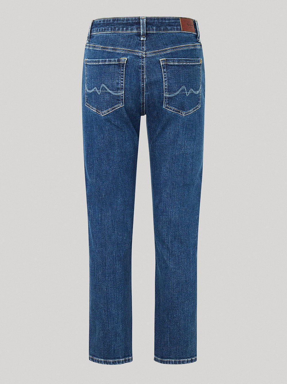 Jeans Straight Pepe Jeans Straight Hw da Donna - Denim