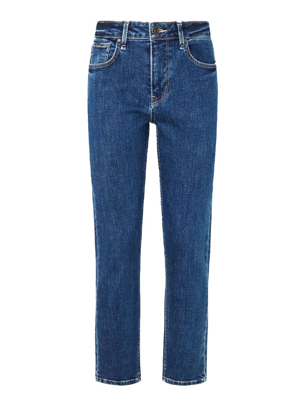 Jeans Straight Pepe Jeans Straight Hw da Donna - Denim