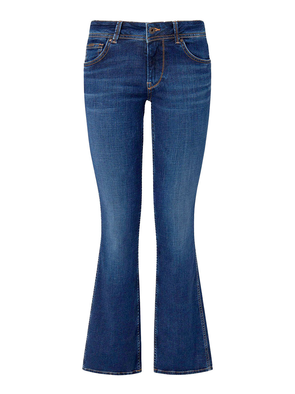 Jeans a Zampa Pepe Jeans Slim Fit Flare Lw da Donna - Denim