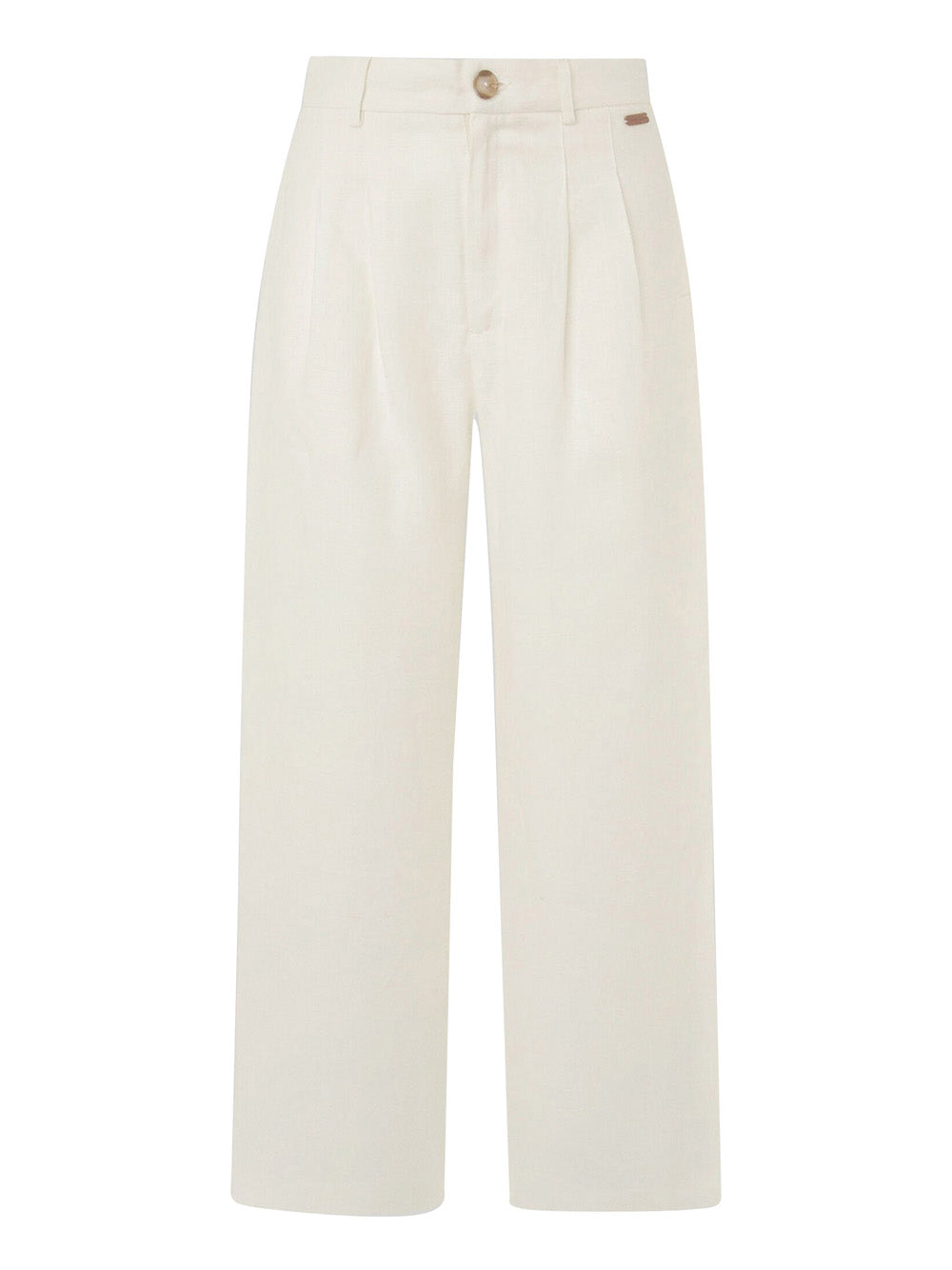 Pantalone Palazzo Pepe Jeans Mae da Donna - Bianco