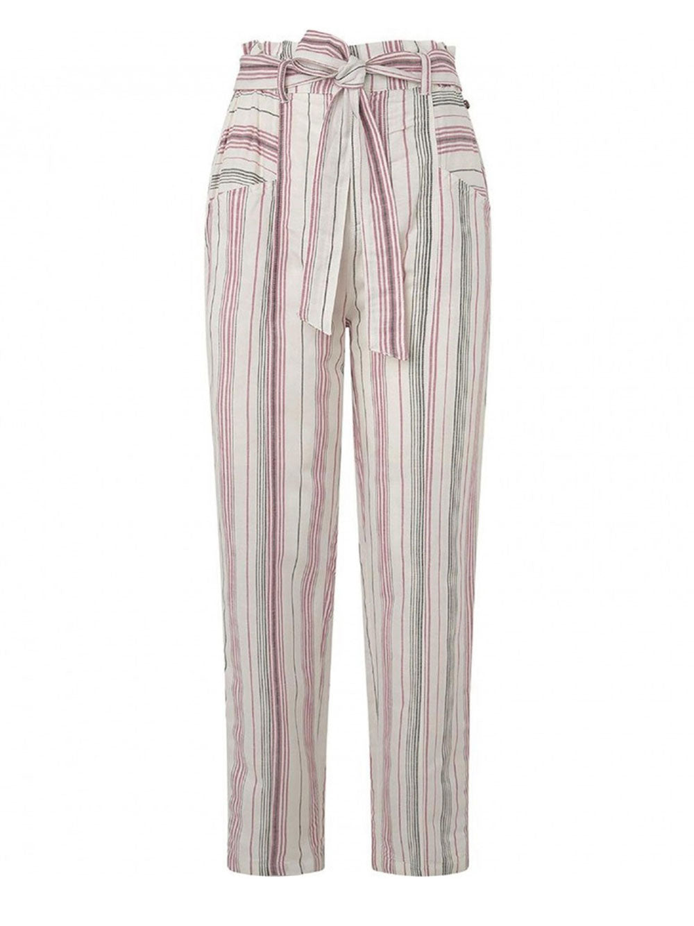 Pantalone Straight Pepe Jeans Dodo da Donna - Bianco