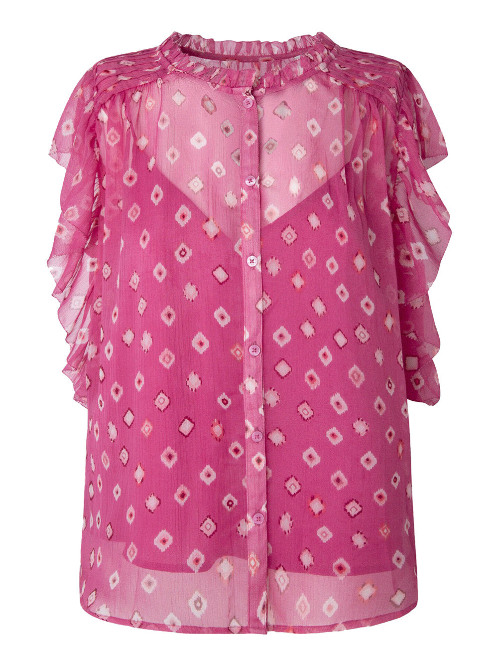 Blusa Pepe Jeans Marley da Donna - Rosa