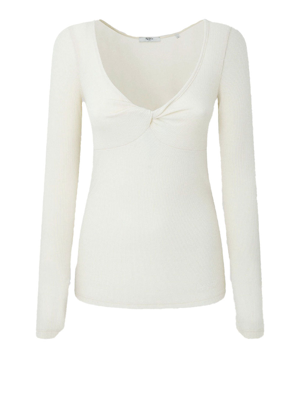 T-shirt Pepe Jeans Huala da Donna - Bianco