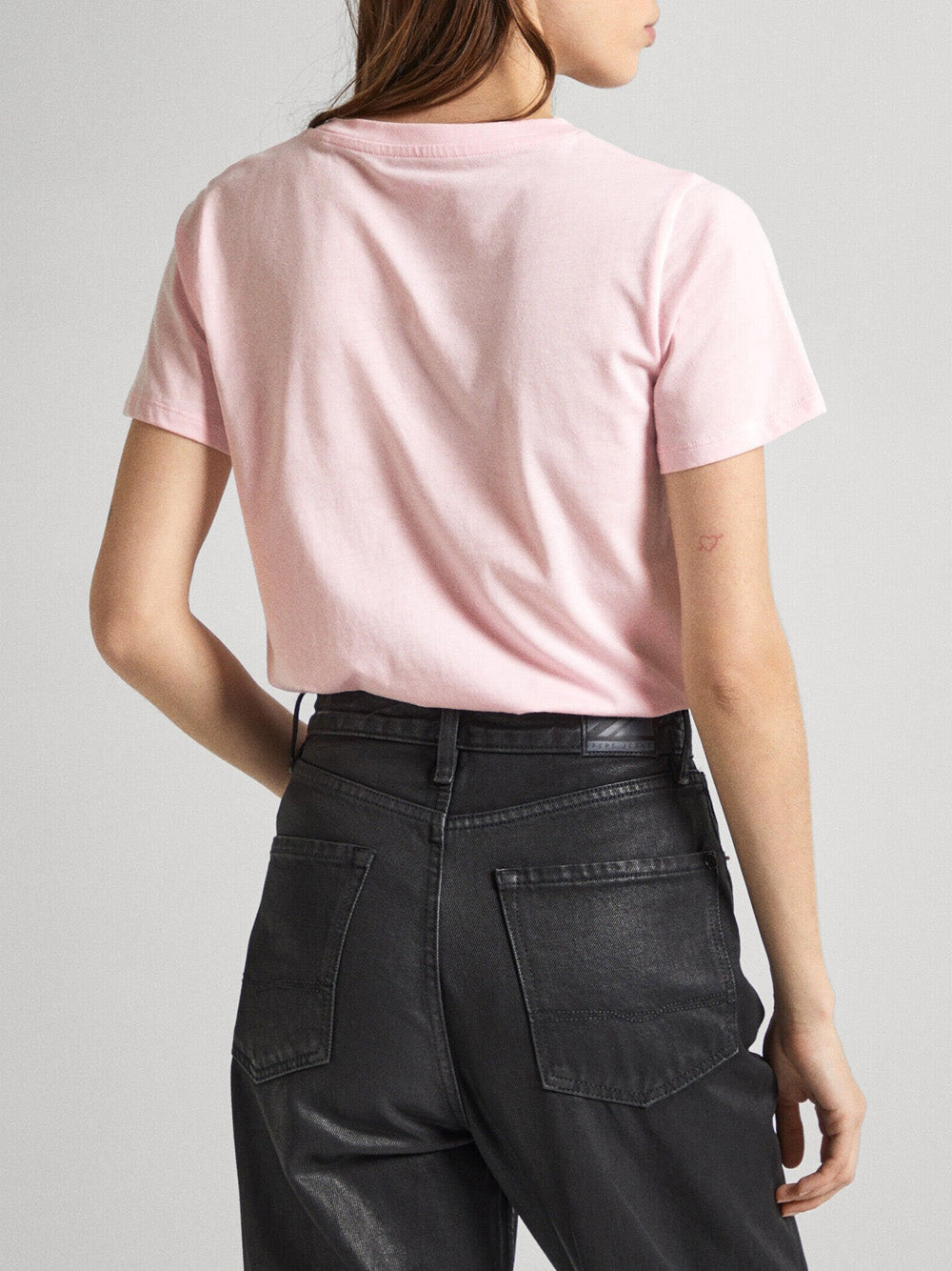 T-shirt Pepe Jeans Lorette da Donna - Rosa