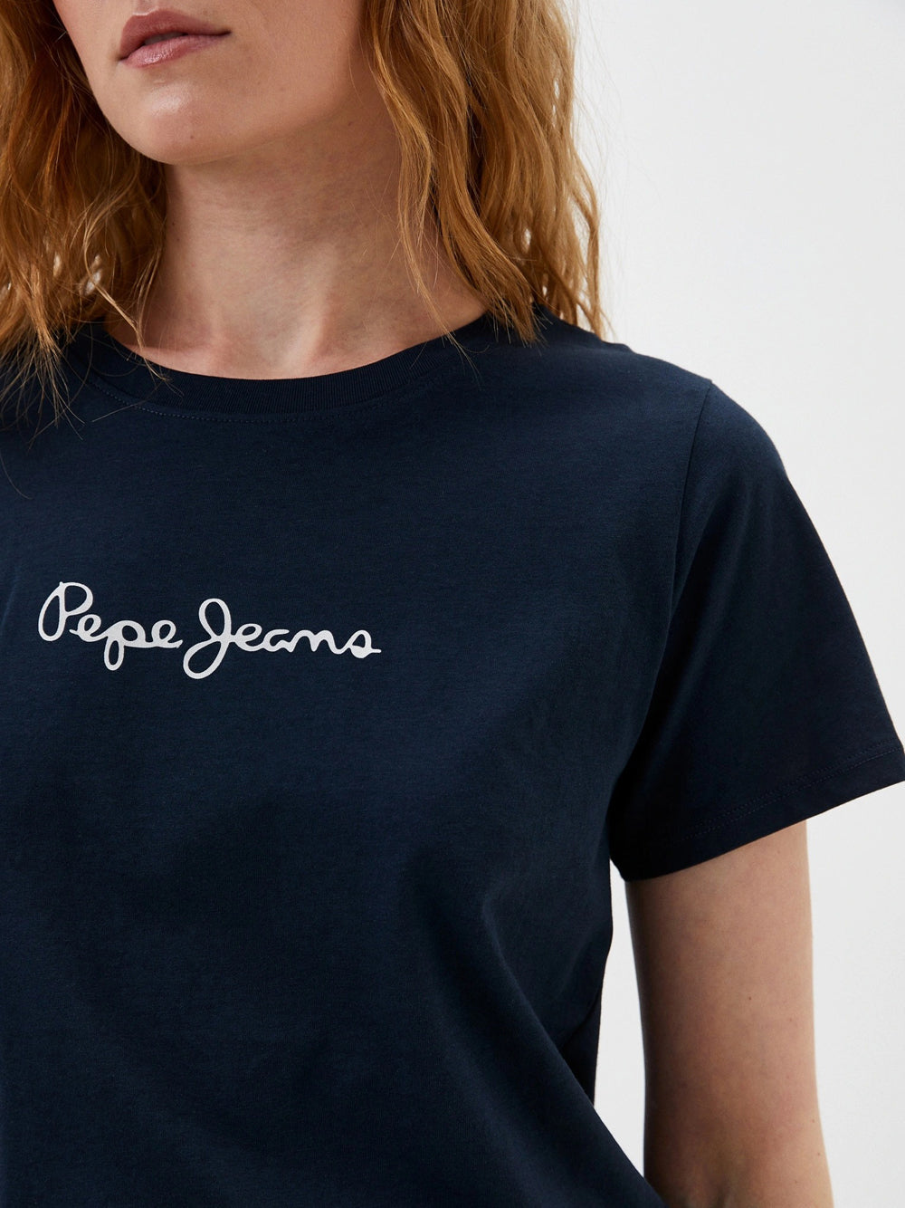 T-shirt Pepe Jeans Lorette da Donna - Blu