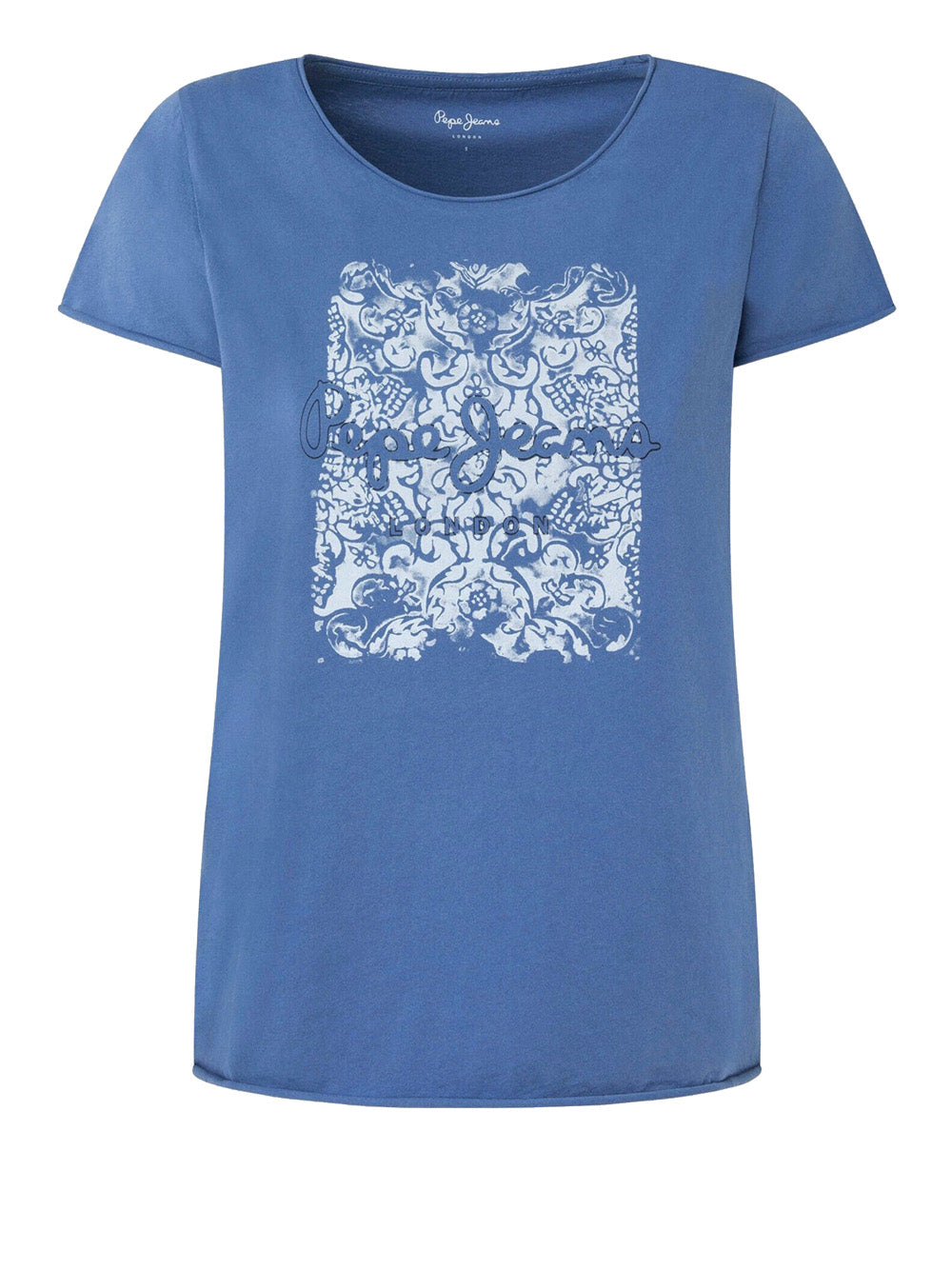 T-shirt Pepe Jeans Jury da Donna - Blu