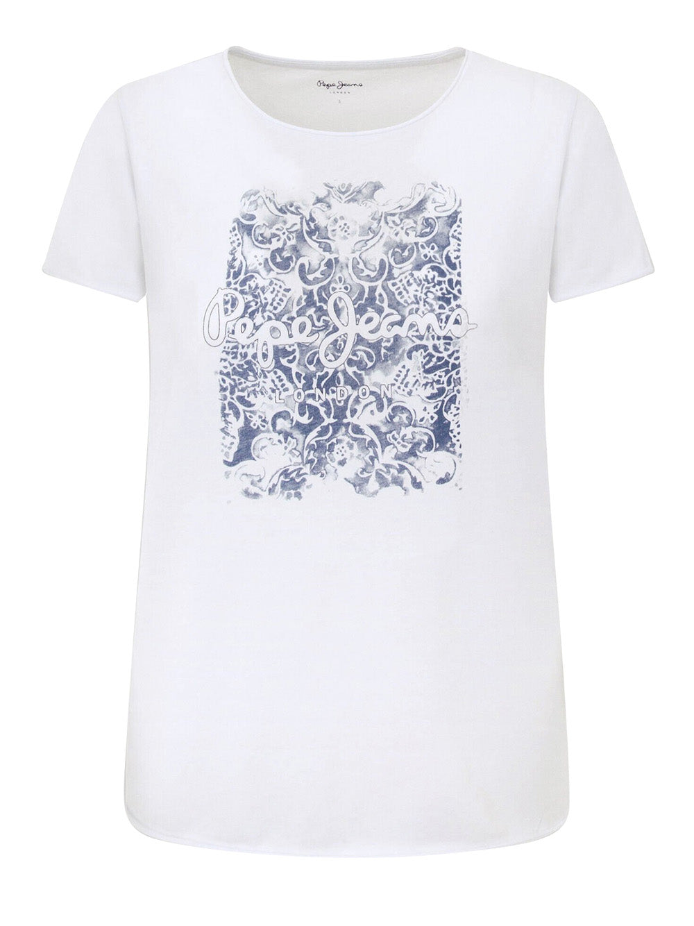 T-shirt Pepe Jeans Jury da Donna - Bianco