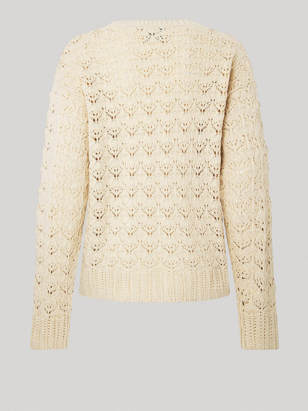 Pullover Pepe Jeans Grace da Donna - Avorio