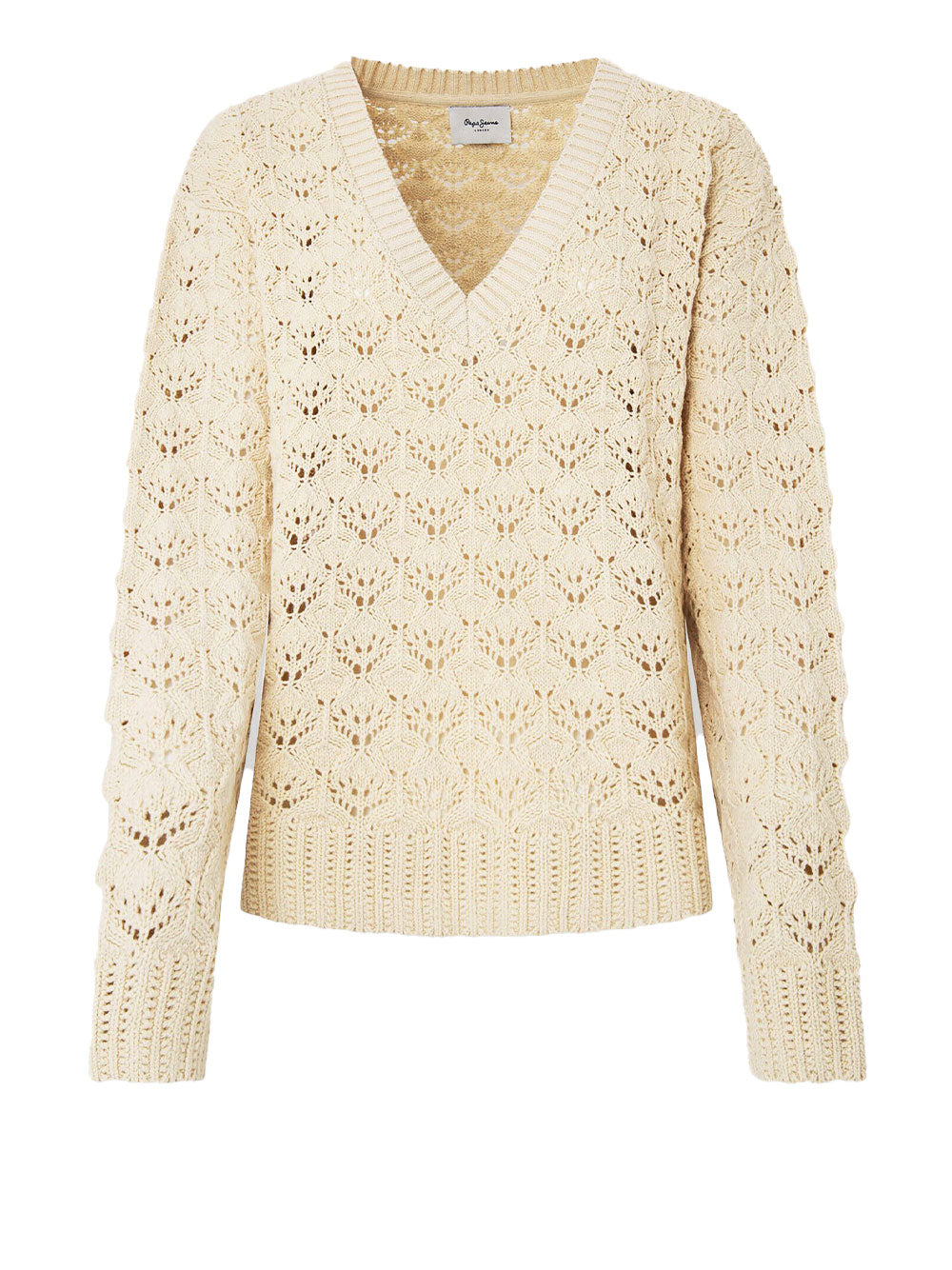 Pullover Pepe Jeans Grace da Donna - Avorio