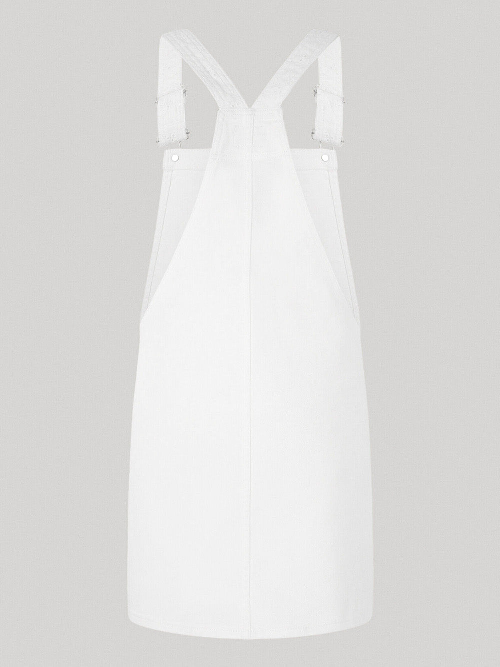 Vestito Mini Pepe Jeans Vesta Anglaise da Donna - Bianco