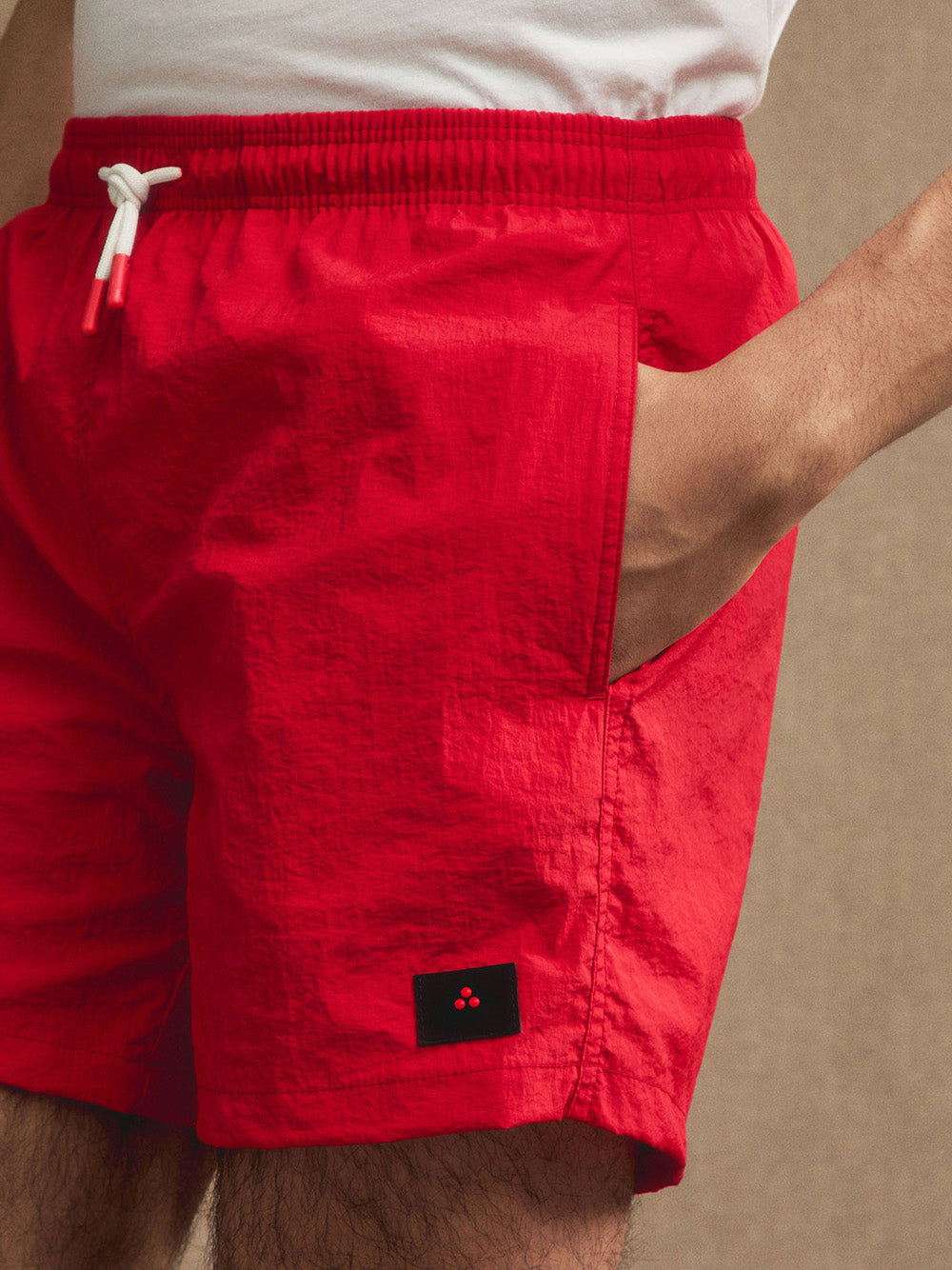 Shorts Mare Peuterey Fitenia da Uomo - Rosso