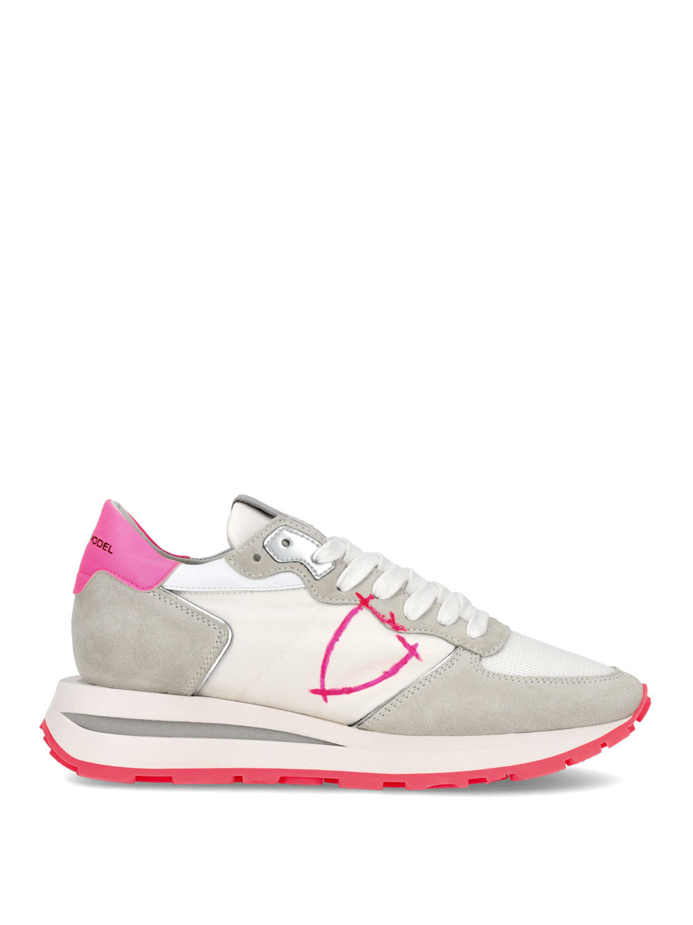 Sneakers Philippe Model da DonnaTKLD-WN04 - Fucsia Bianco