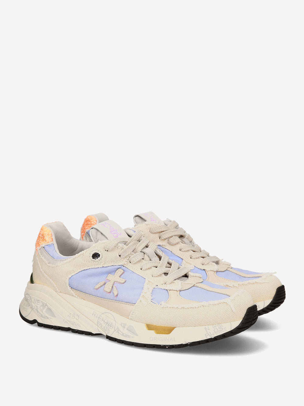 Sneakers Premiata Mased 6682 da Donna - Blu Beige