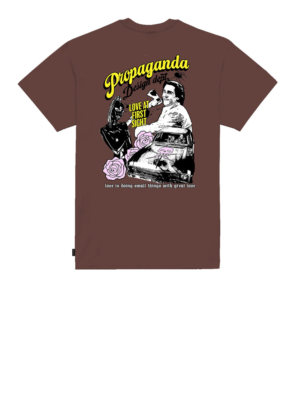 T-shirt Propaganda Grindhouse da Uomo - Beige