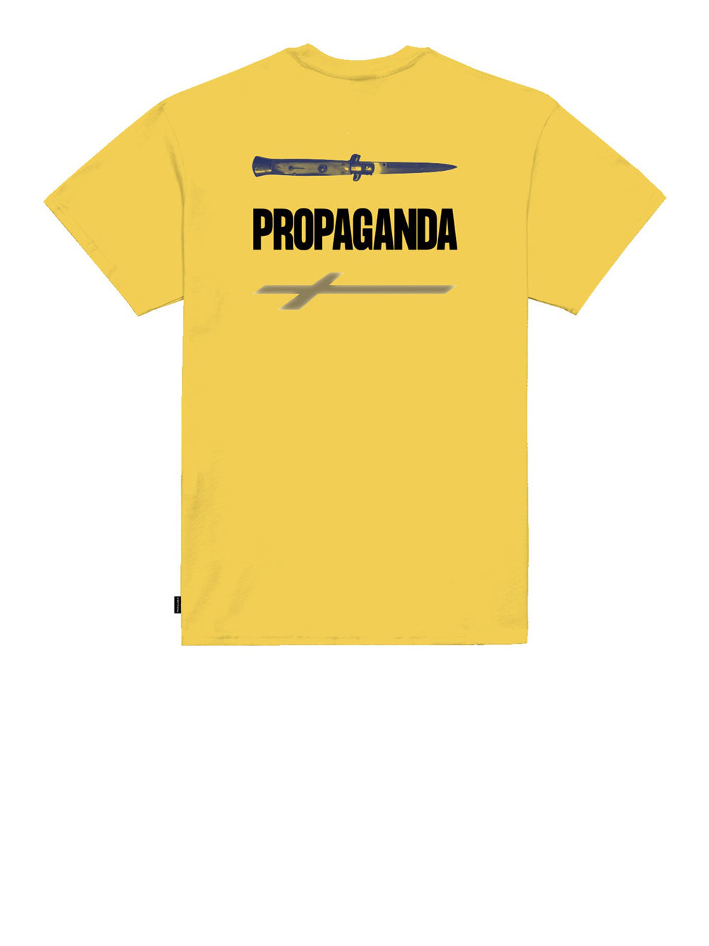 T-shirt Propaganda Switchblade da Uomo - Giallo