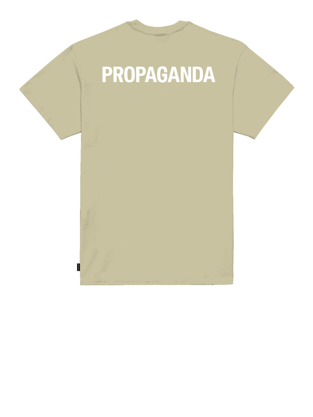 T-shirt Propaganda Logo Classic da Uomo - Beige