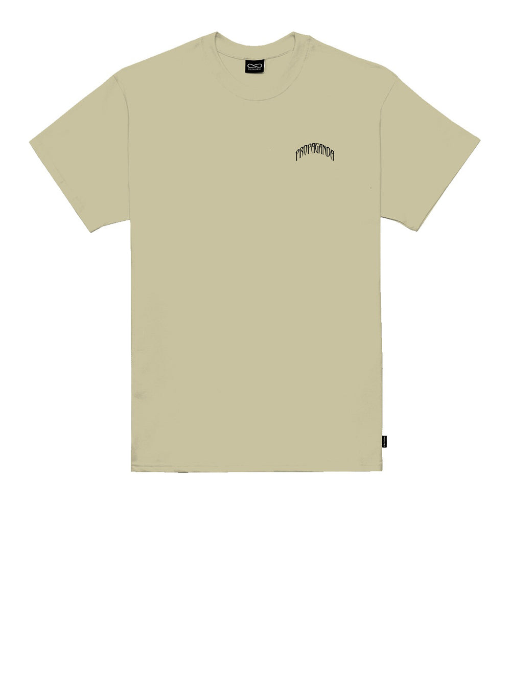 T-shirt Propaganda Triangle Pharao da Uomo - Beige