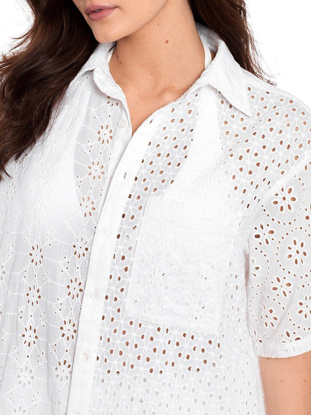 Camicia Ralph Lauren Boyfriend da Donna - Bianco