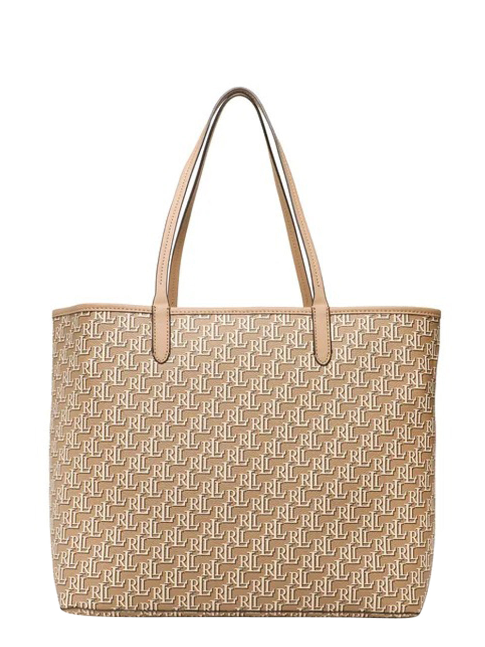 Borsa a Spalla Ralph Lauren Collins 36 da Donna - Beige