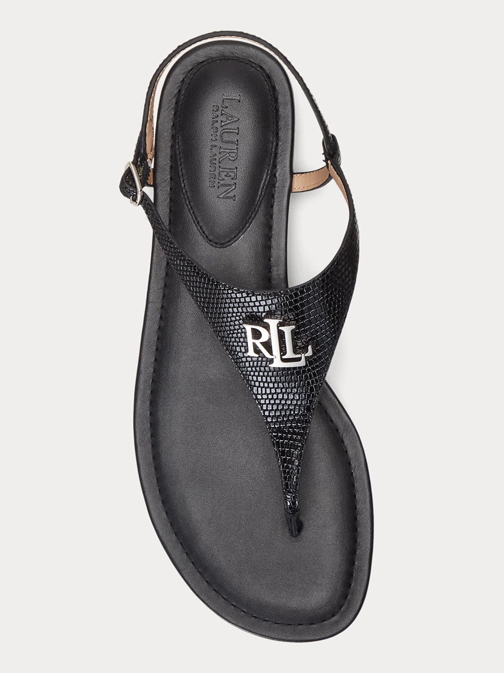 Sandalo Basso Ralph Lauren Ellington da Donna - Nero