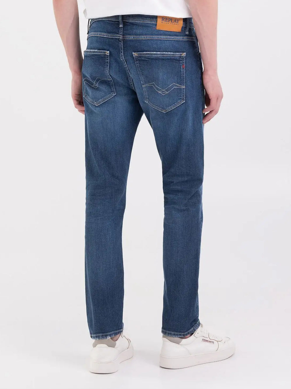 Jeans Regular Replay Willbi da Uomo - Denim