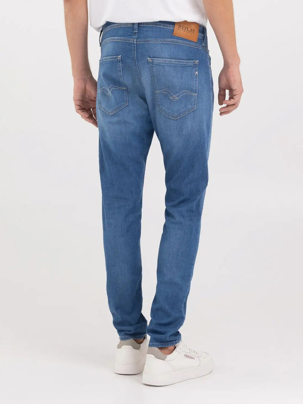 Jeans Regular Replay Willbi da Uomo - Denim