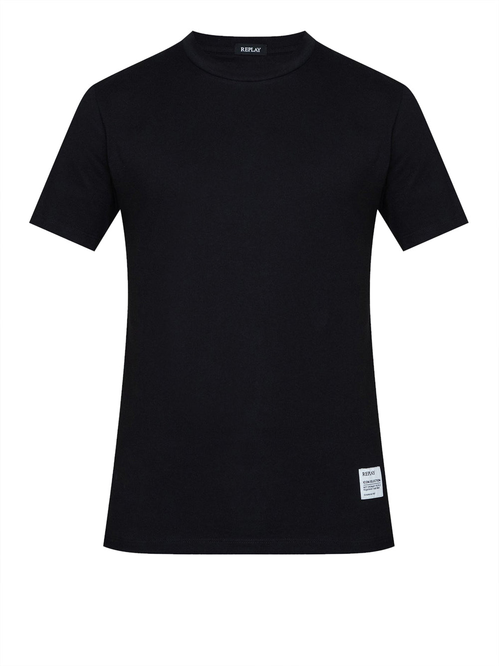 T-shirt Replay da Uomo - Nero