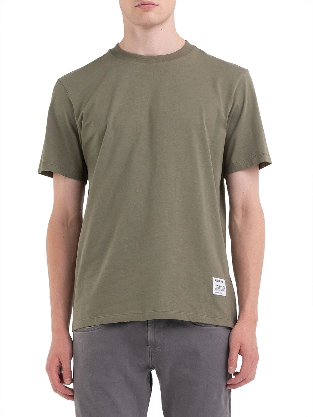 T-shirt Replay da Uomo - Verde