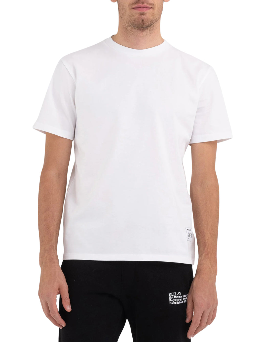 T-shirt Replay da Uomo - Avorio