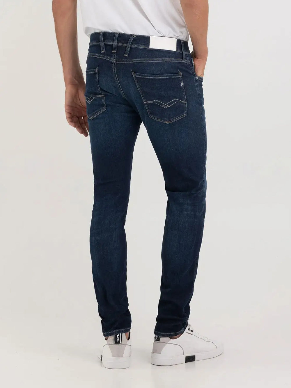 Jeans Replay Anbass da Uomo - Denim