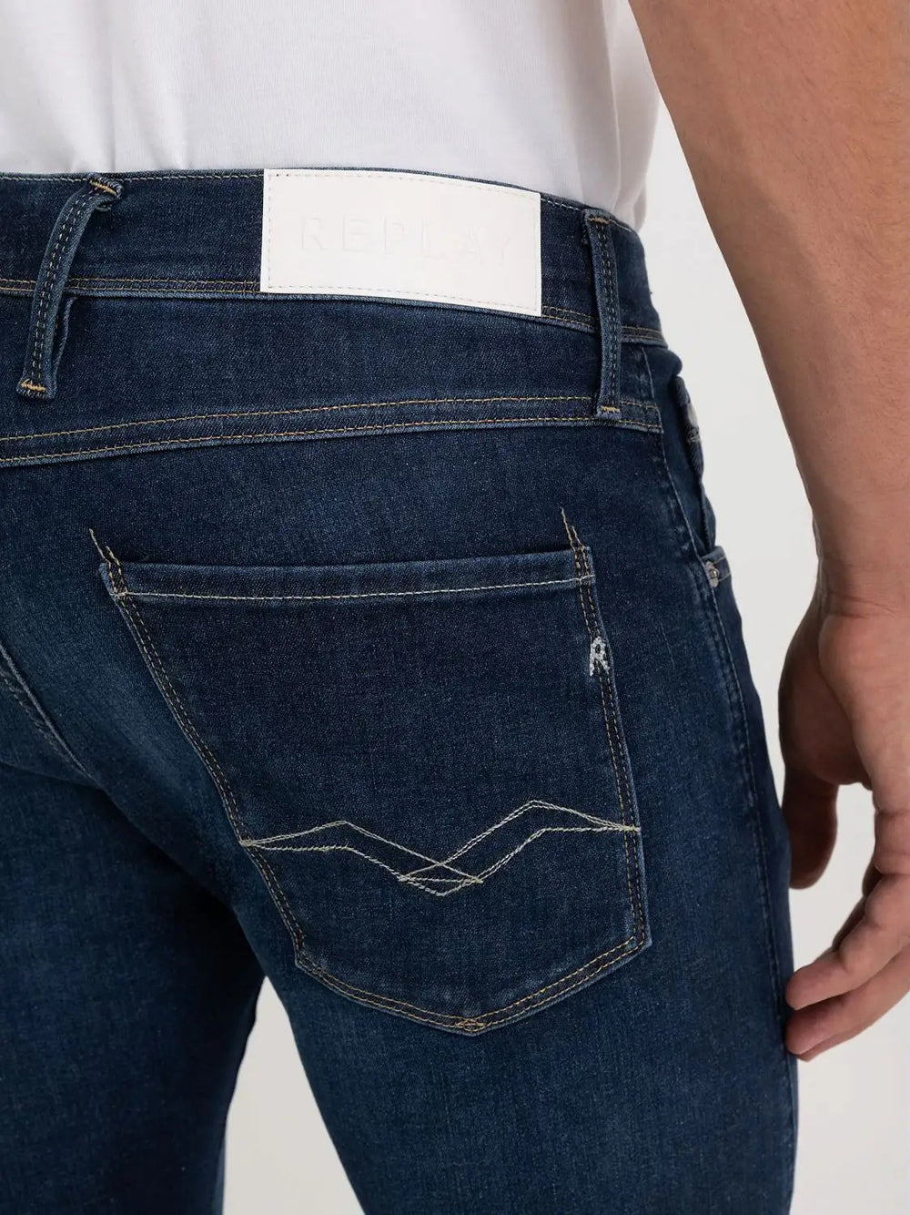 Jeans Replay Anbass da Uomo - Denim