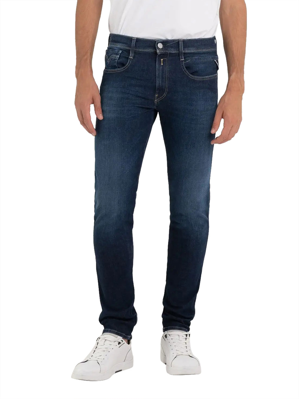 Jeans Replay Anbass da Uomo - Denim