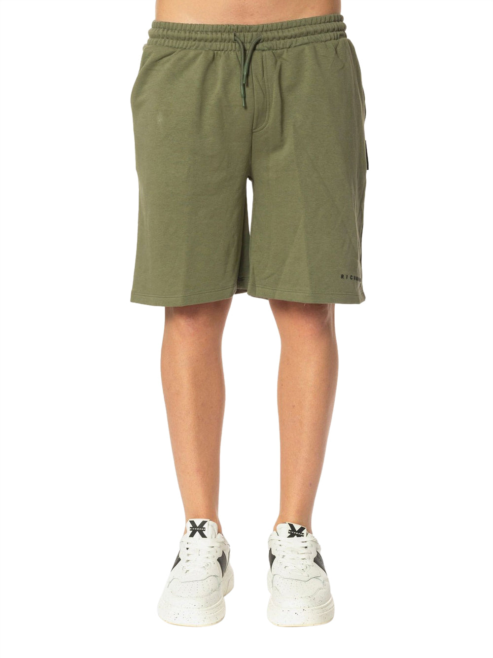 Shorts Sportivi Richmond Fleece Ceylan da Uomo - Verde