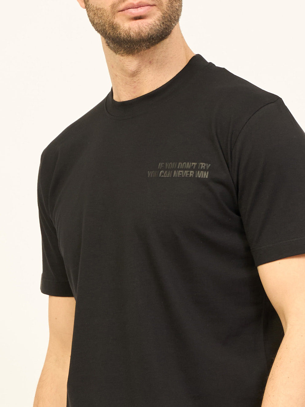 T-shirt Richmond Steger da Uomo - Nero