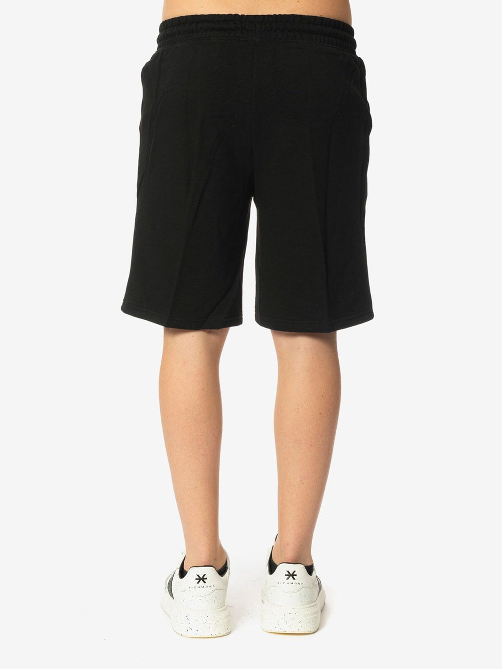 Shorts Sportivi Richmond Fleece Hanz da Uomo - Nero