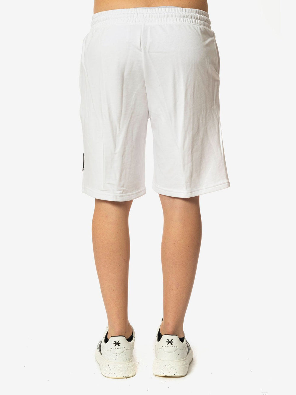 Shorts Sportivi Richmond Fleece Hanz da Uomo - Bianco