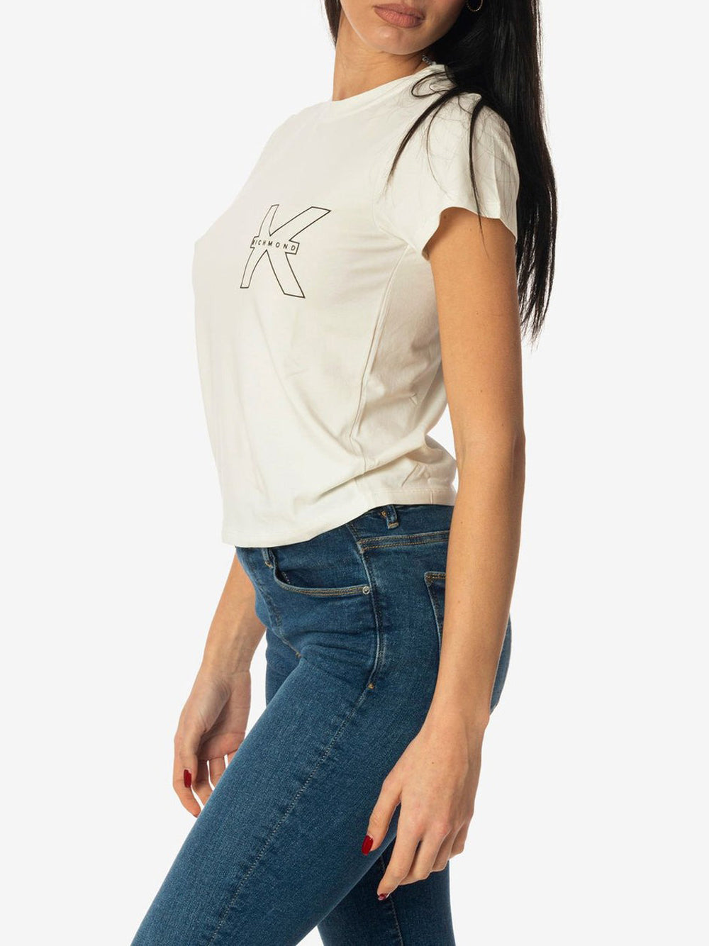 T-shirt Richmond Dady da Donna - Bianco